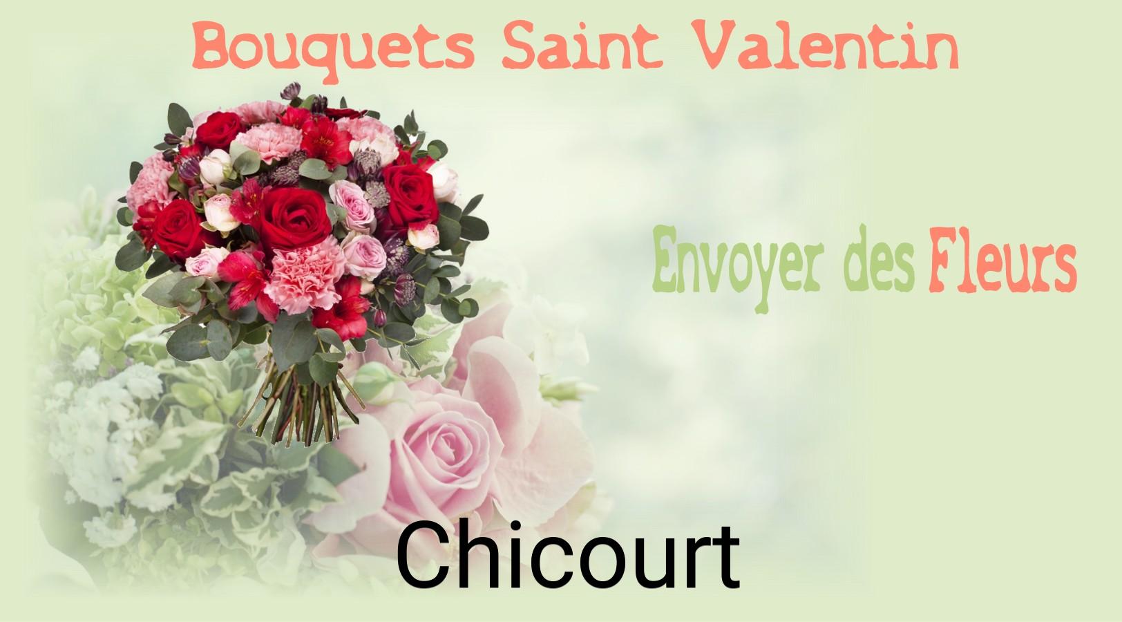 Roses de Saint-Valentin livrées à Chicourt